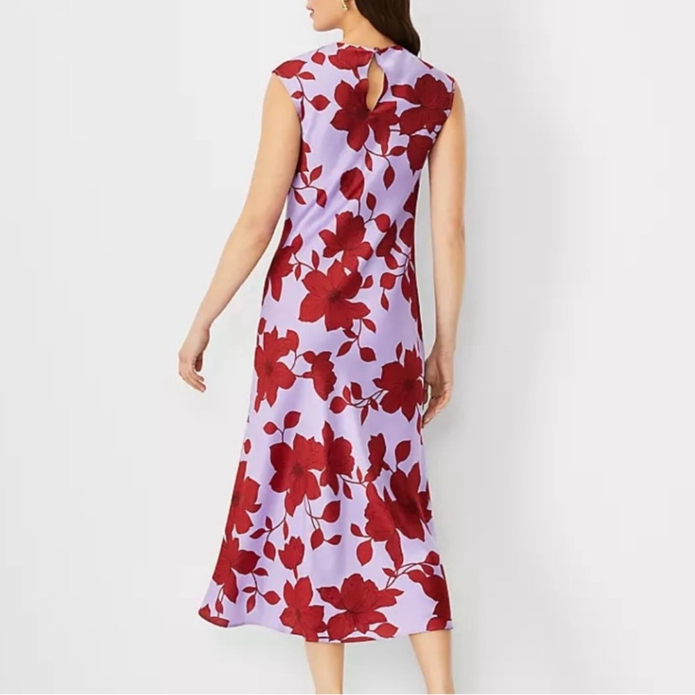 NWT Floral cap sleeve slip dress size 10 - Picture 7 of 7